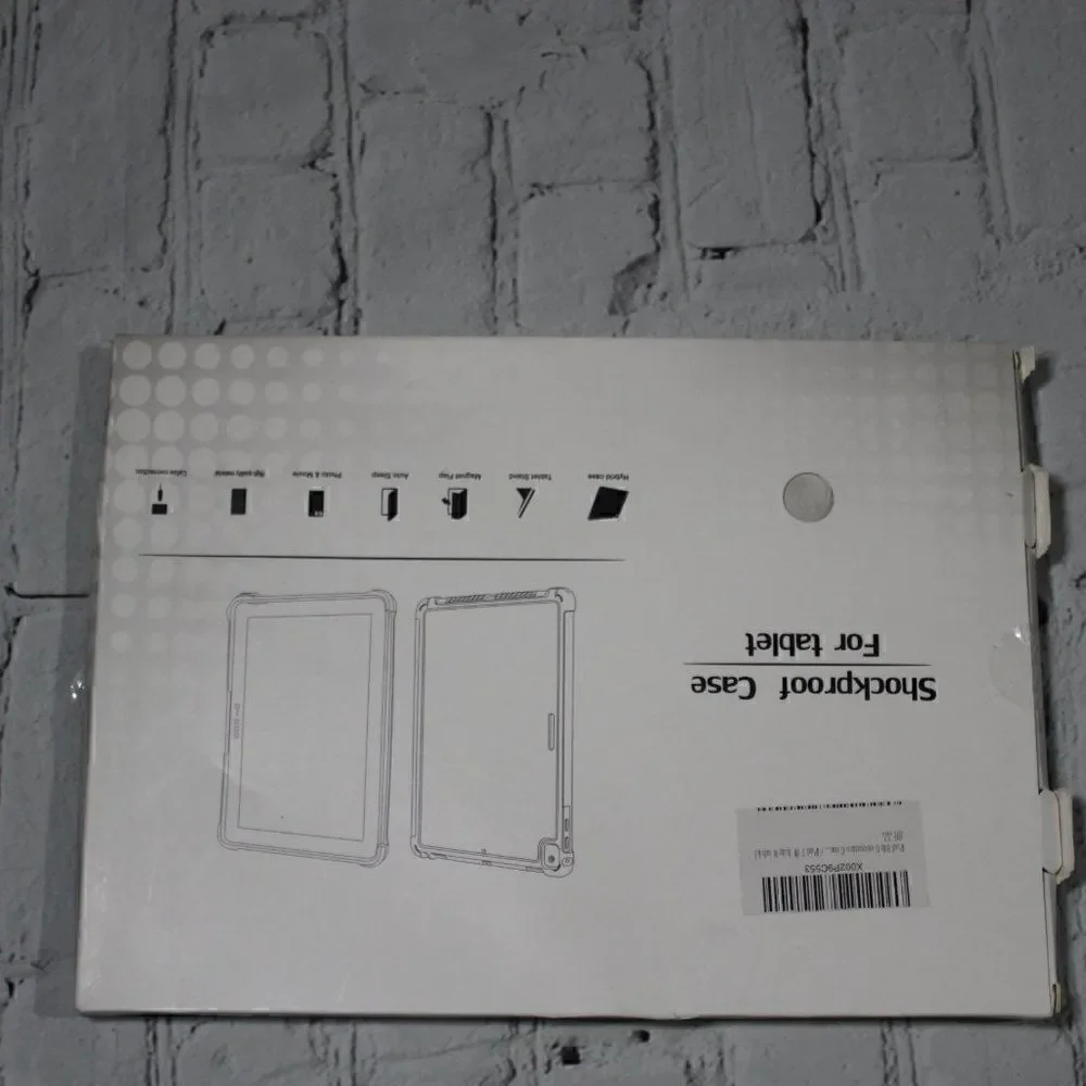 ‎iPad 7th/8th Generation Shockproof TriFold Case WHITE MARBLE 10.2